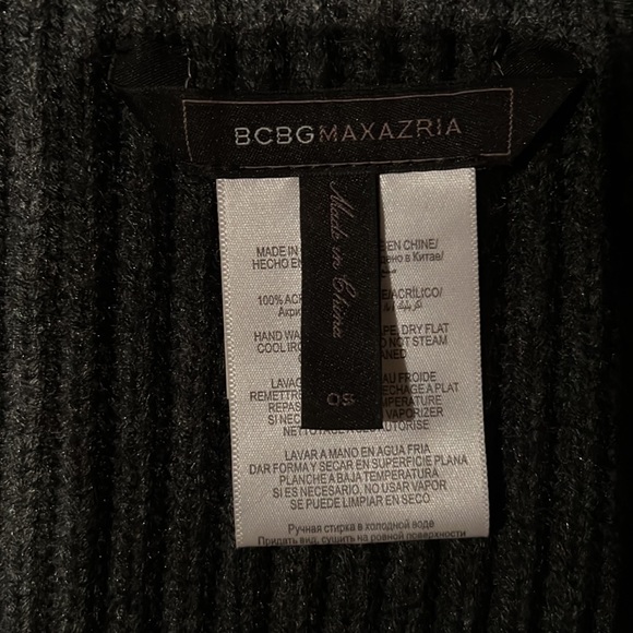 BCBG ribbed wool snood - Picture 3 of 5